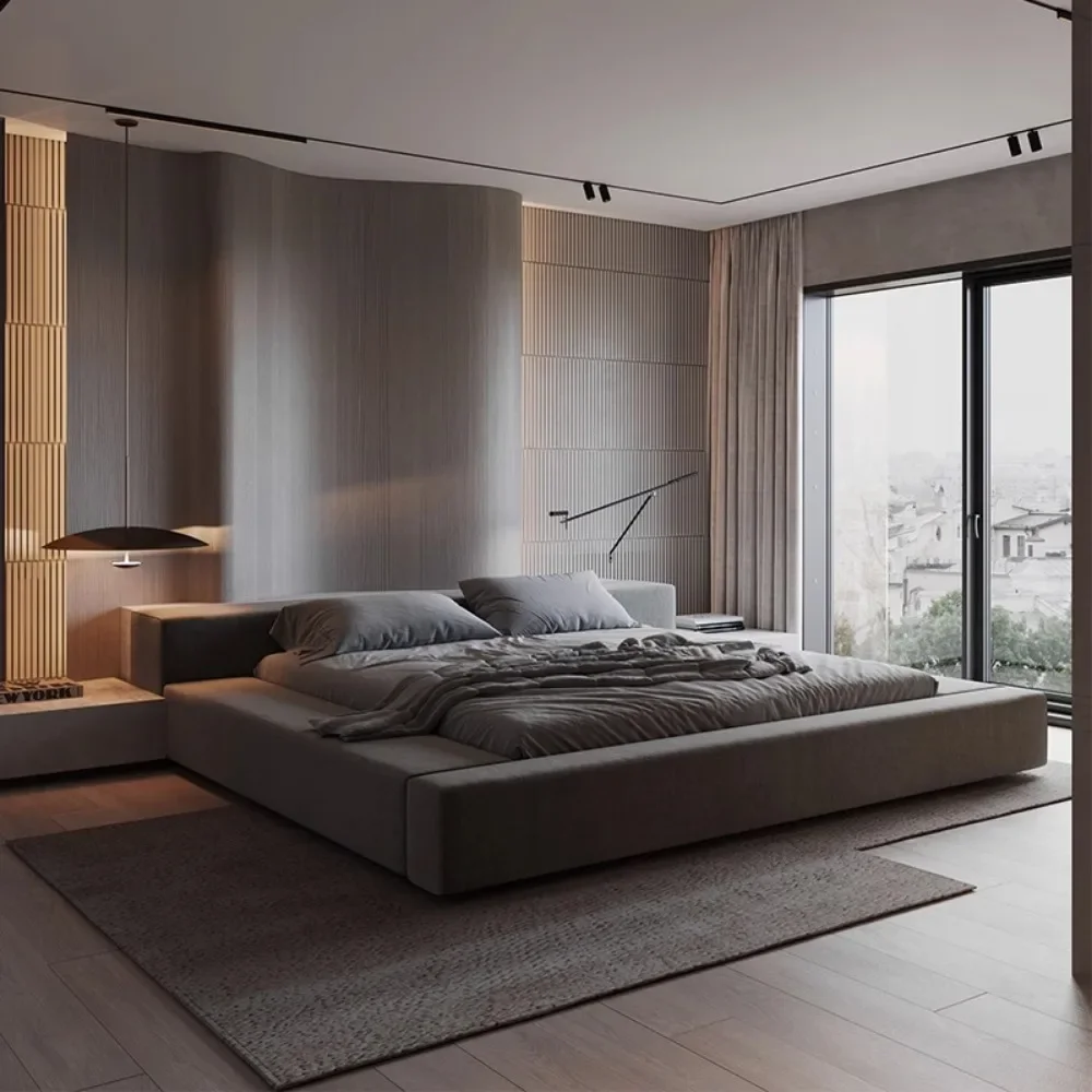 Frames Queen Size Beds Double Aesthetic Sleeping King Bed Base