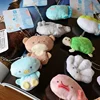 5cm Aquarium Series Plush Backpack Pendant Sharks Walruses Seals Sea Otters Penguins Doll Toys Key Chain Birthday Gifts for Kids 2