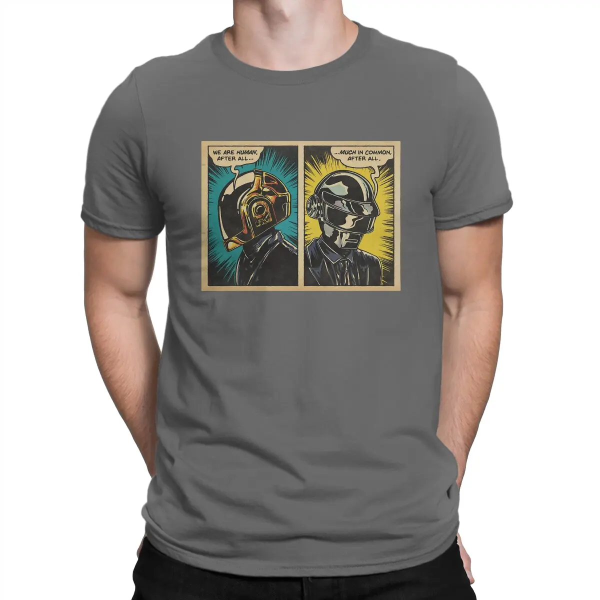 thumbnail image 1 of Después de todo, Bangalter Guy Manuel de Homem Christo, camiseta única, banda de producción electrónica, camiseta de ocio más nueva., 1 of 7