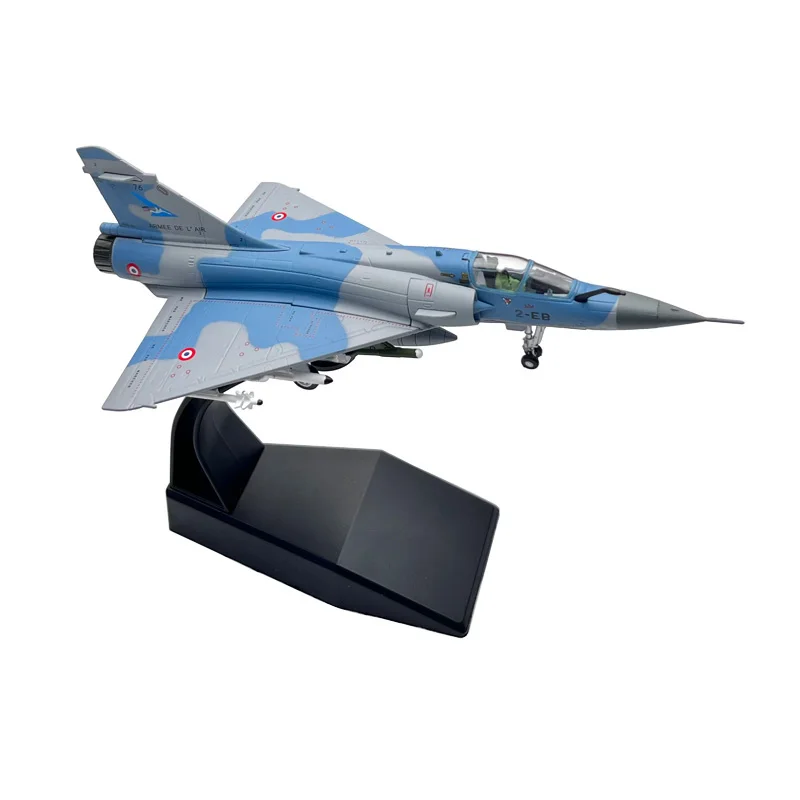 1:100 France Mirage 2000 Fighter Toy Jet Aircraft Metal Military Diecast Plane Model for Collection or Gift