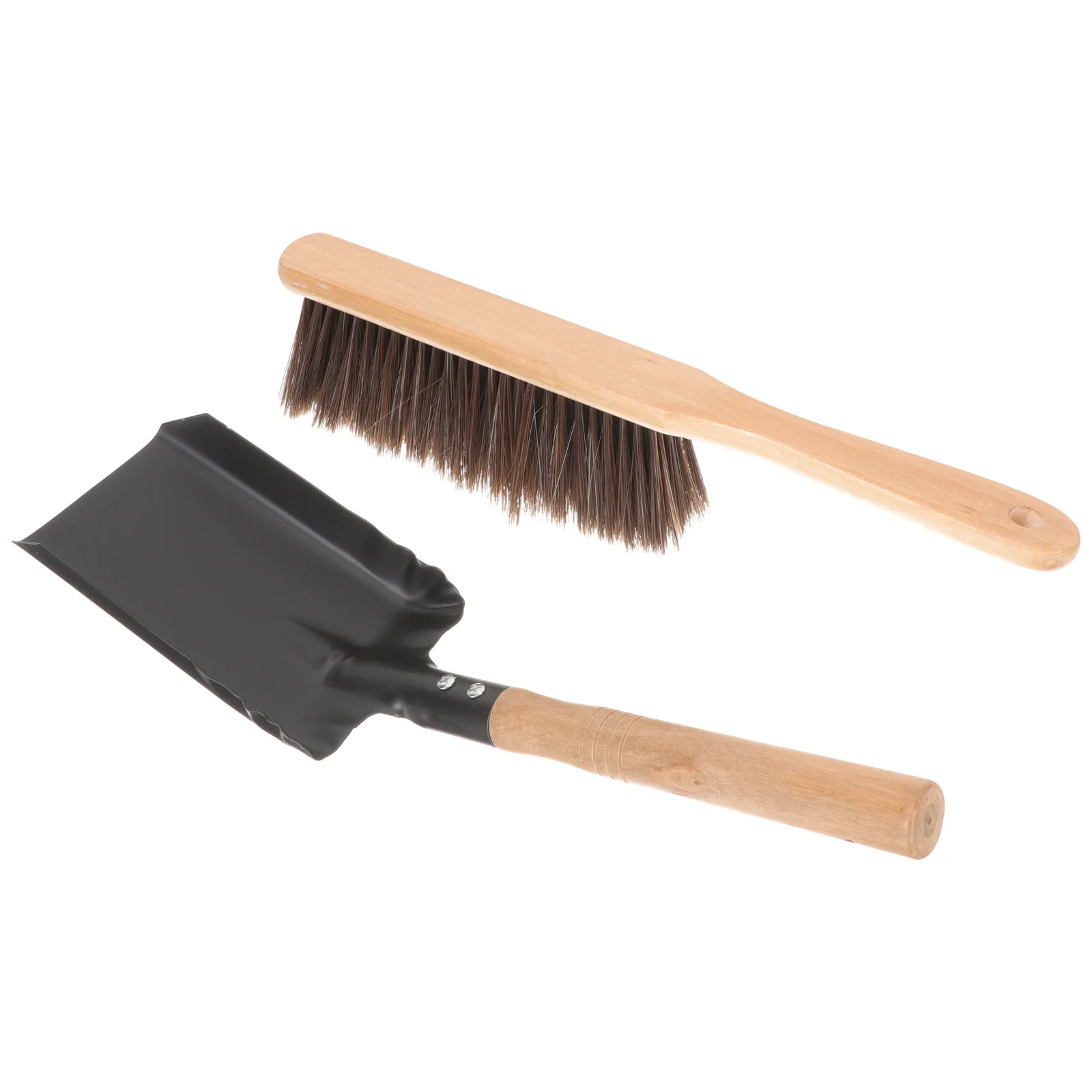 WoodHandleDustBrush FireplaceToolSet StoveShovel FirePlaceCleaningSupplies DustBrushAndShovelSet FireplaceBrush