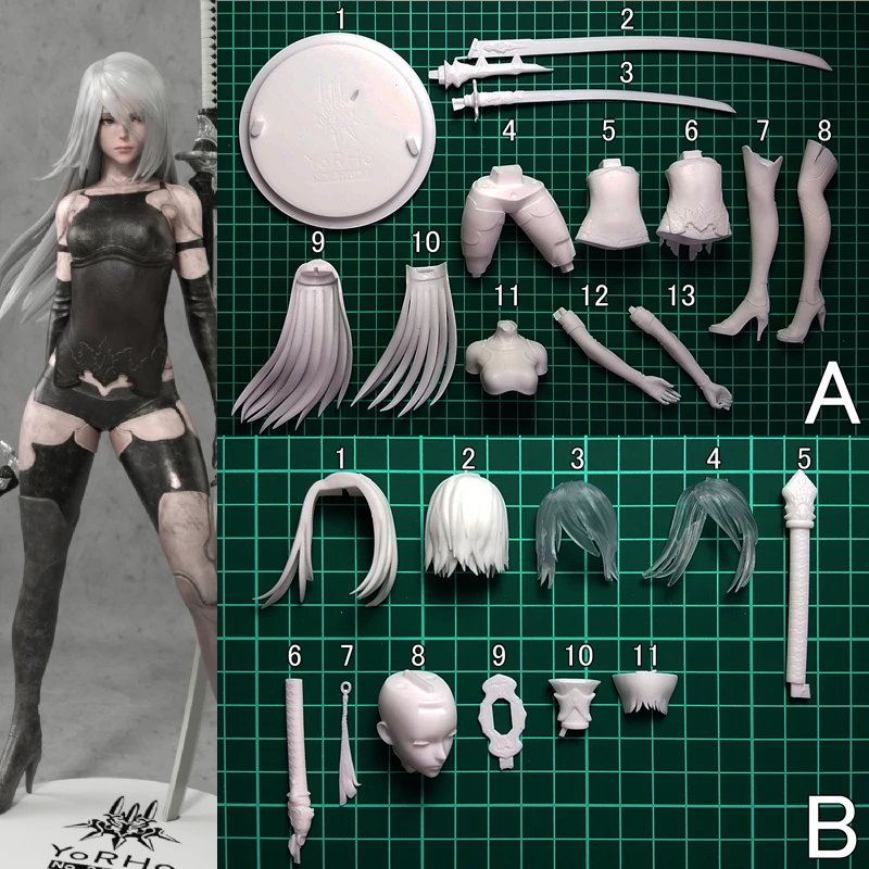 A2 1/6 ニーアオートマタ ガレージキット 未塗装 未組立 フィギュア A2 1/6 ニーアオートマタ ガレージキット 未塗装 未組立