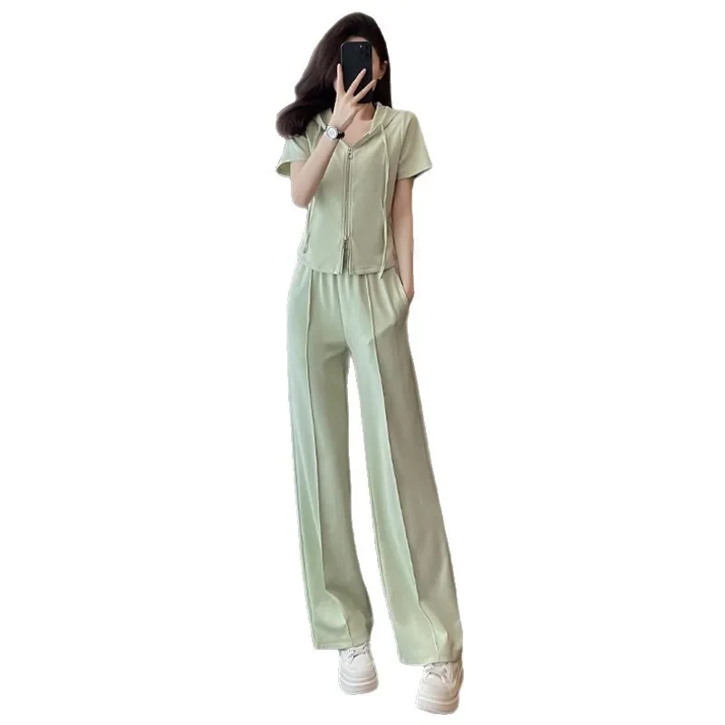 مجموعة ملابس رياضية كاجوال للسيدات صيف جديد موضة ا...