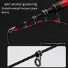Telescopic Fishing Rod 2.7/3.0/3.6/4.2/4.5m Travel Surf Rod Spinning Power 30-250g Throwing Surfcasting Carbon Baitcasting rod 5