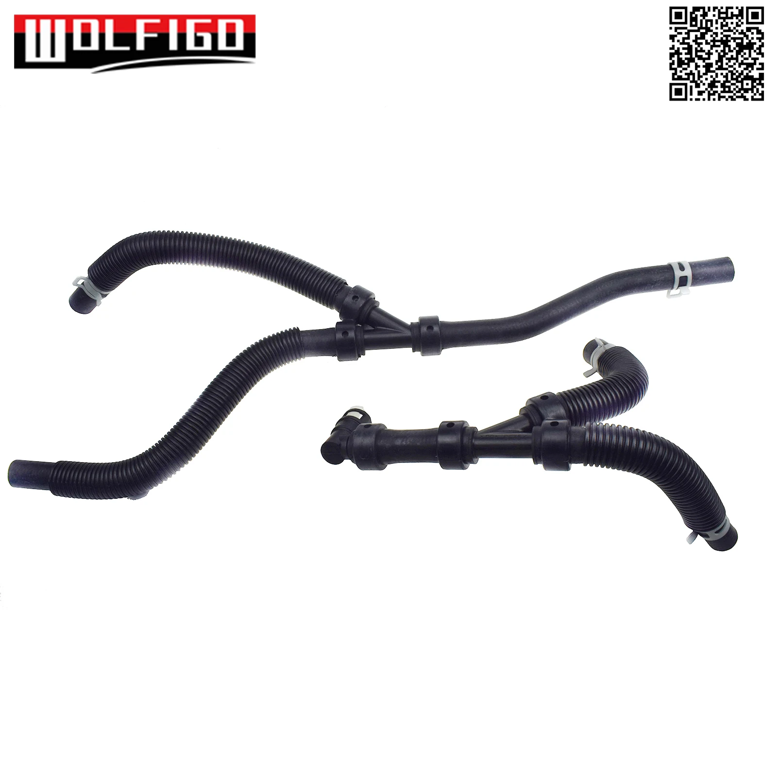 2pcs 5058729ah Inlet & Outer Heater Hose Assembly For Dodge Grand Caravan Chrysler Lsot00255,626