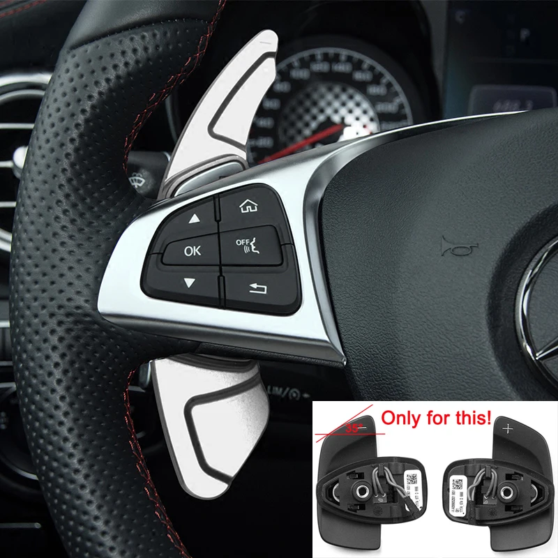 Car Steering Wheel Paddle Shift Extension Shifters DSG Shift Paddle for Benz W177 W247 W205 W213 C218 X156 X253 W166