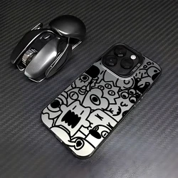 Matte Black Graffiti Style Phone Case for Realme C21 4G (CYB-261G0107CA1)