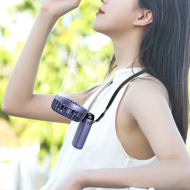 Stay cool and refreshed with the 5000mAh USB Handheld Fan