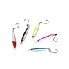 MUKUN 5PCS Mini Metal Jig Spoon Fishing Lure 3g/5g Fish Small Fish With Single Hook Sea Bass Fishing Lure 3