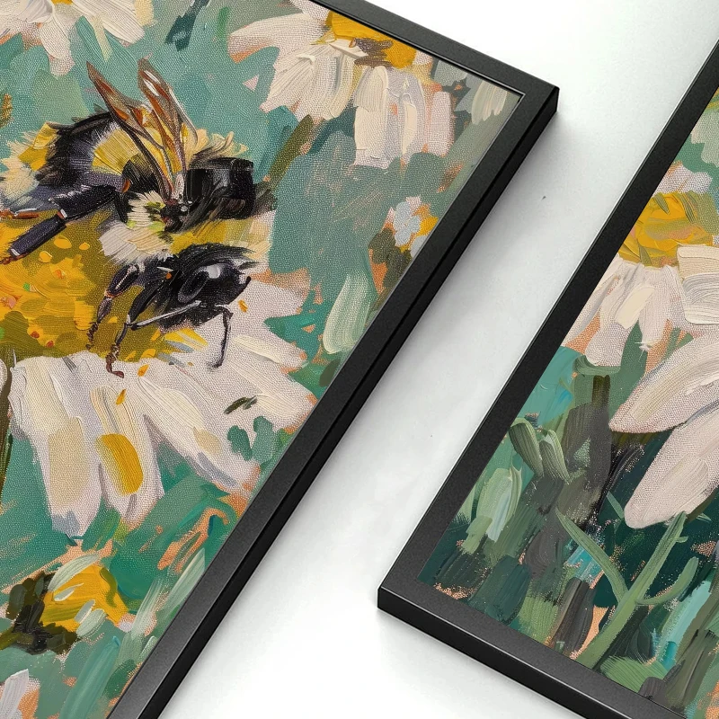 Spring Academy Floral Retro Canvas Art - Botanical Collection Wall Decor