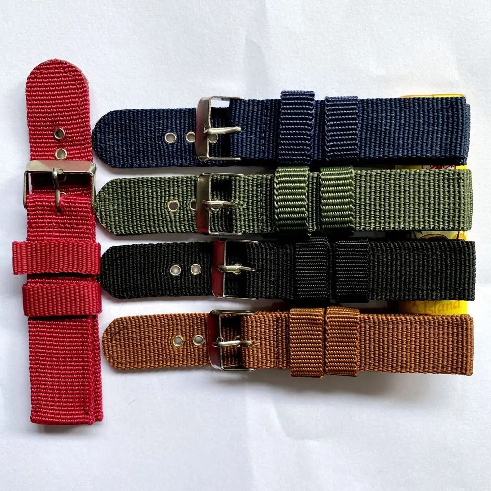 Nylon Weaving Adjustable Sport Watch Band – Braided Loop Bracelet Accessory