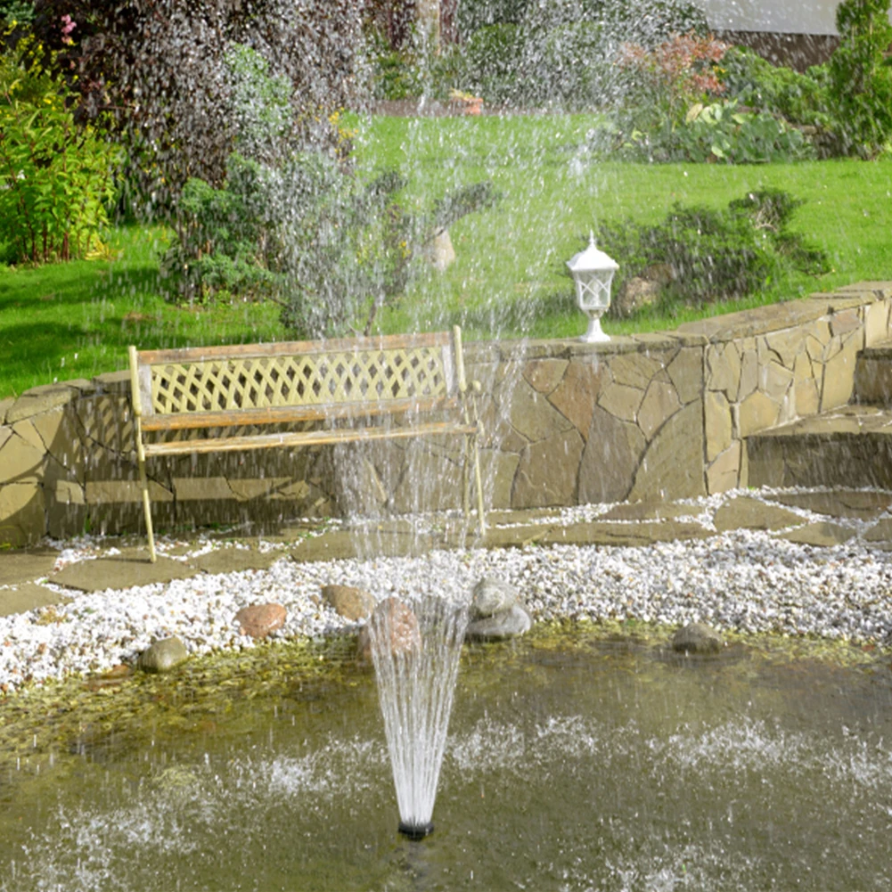 Solar Powered Water Fountain Pump Kit for Garden Ponds