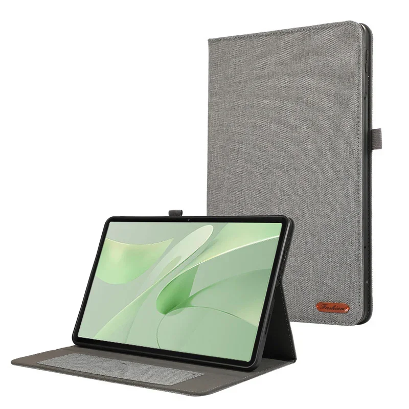 Elegant Soft Fabric Flip Stand Case