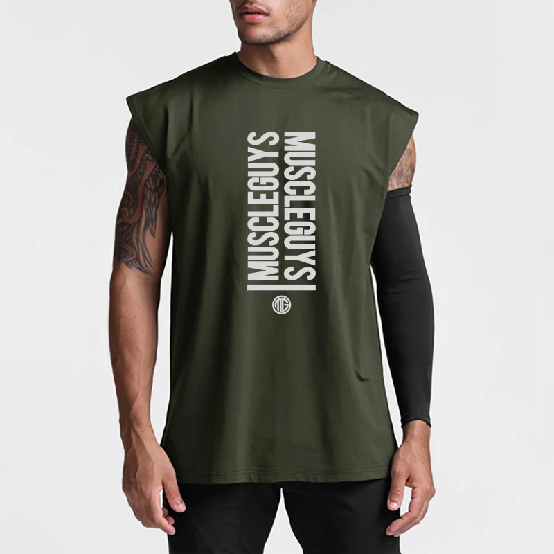 

Muscleguys сетчатая одежда для тренажерного зала, мужская тренировочная майка, майка для бодибилдинга, рубашка без рукавов для фитнеса, мужские спортивные баскетбольные майки