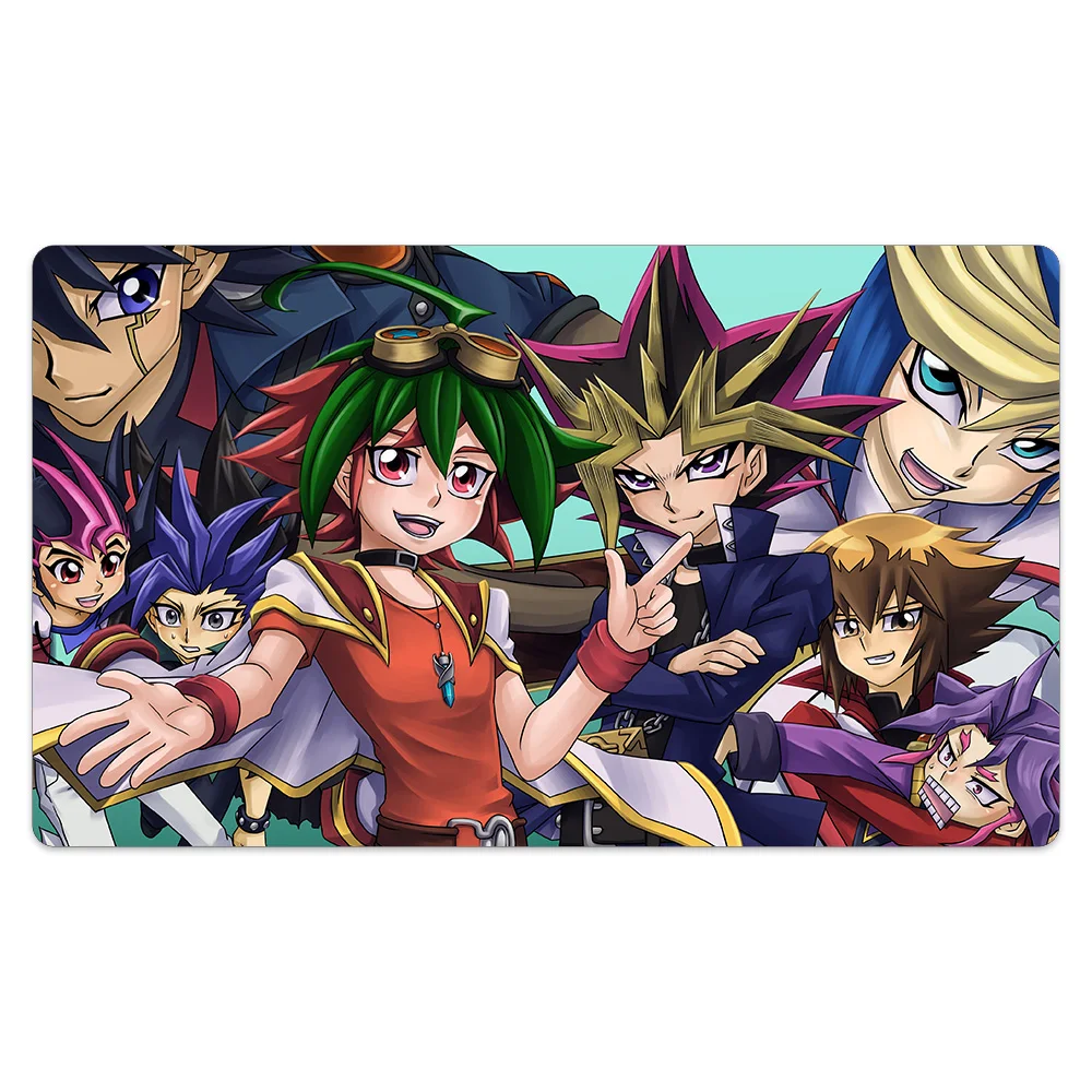 

Yuma Tsukumo GameMat Compatible for YGO Board Playmat Standard Natural Rubber Playmat Big Mouse Pad Gaming Mat+Waterproof Bag