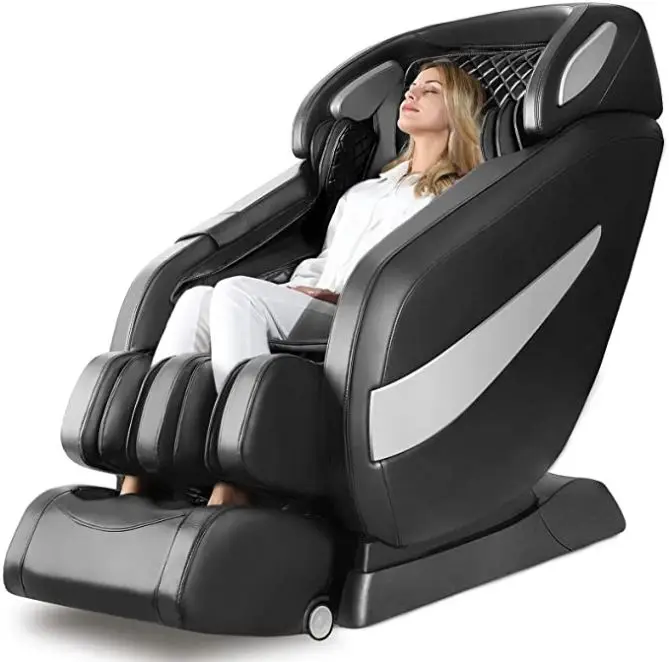 

luxury spa recliner full body massaging 3 in 1 shiatsu 4d 3d gravity zero rocking relax massage chair