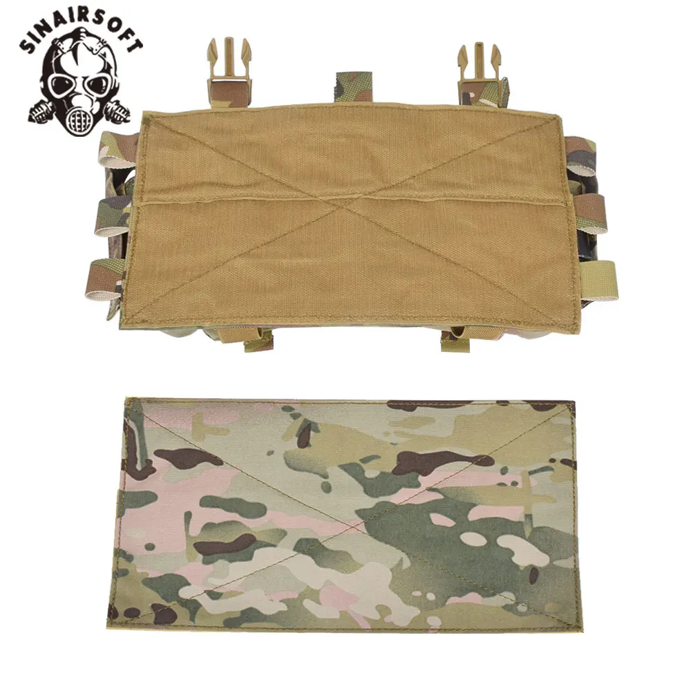 SINAIRSOFT Tactical Chest Rig 5.56 Compatible Placard Magazine Bag Nylon Multicam Mag Pouch For Airsoft Paintball Hunting Vest