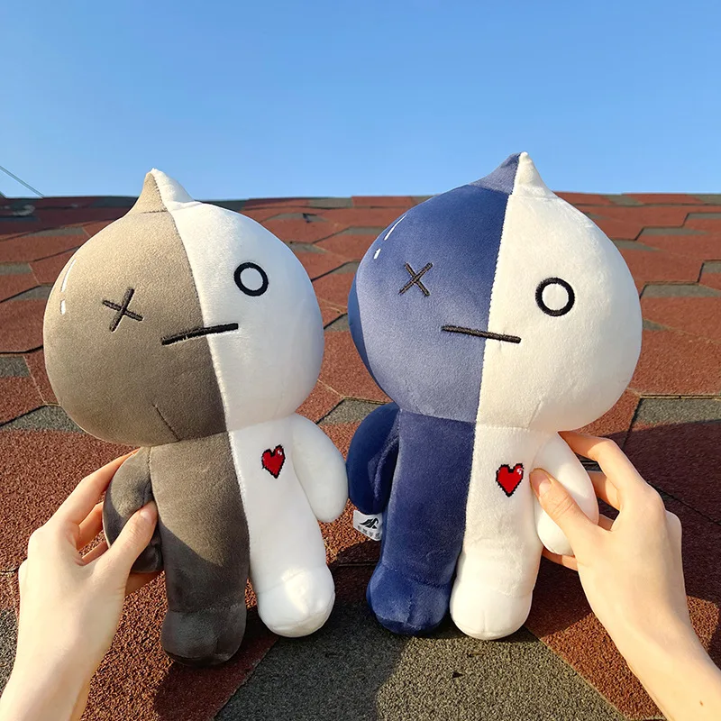 

New Creative Love Robot Plush Pillow Doll Sleeping Pillow Kawaii Cute Cartoon Plush Toy Children's Birthday Gift