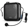 Portable Mini Sound-amplifying Music Playing Wired Microphone Headset Waistband 2000mAh Battery 12W Voice Amplifier 1