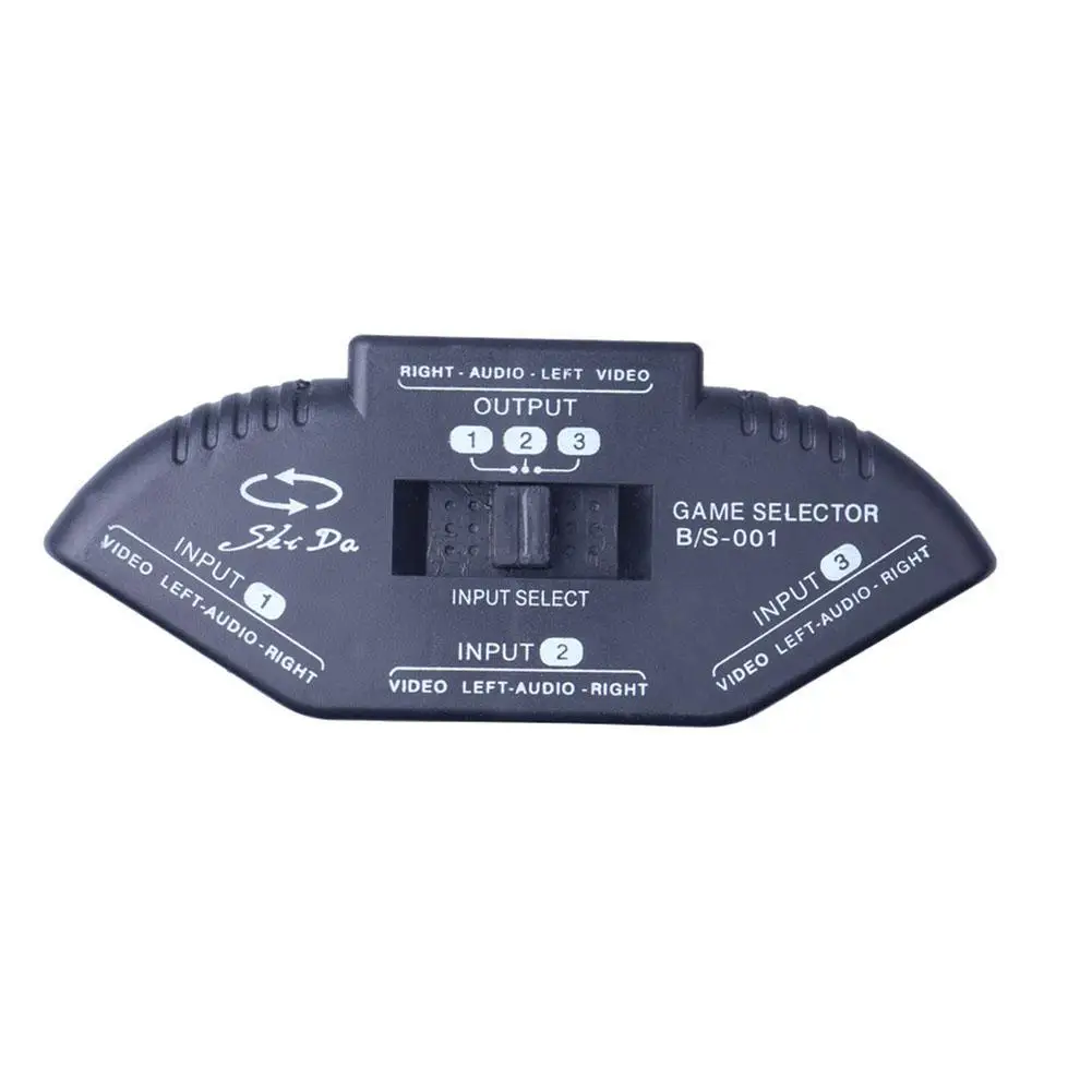 Av To Av ó  -    ļ й 3 In 1out 1 In 3out Splitter Mit Cinchkabel Converter