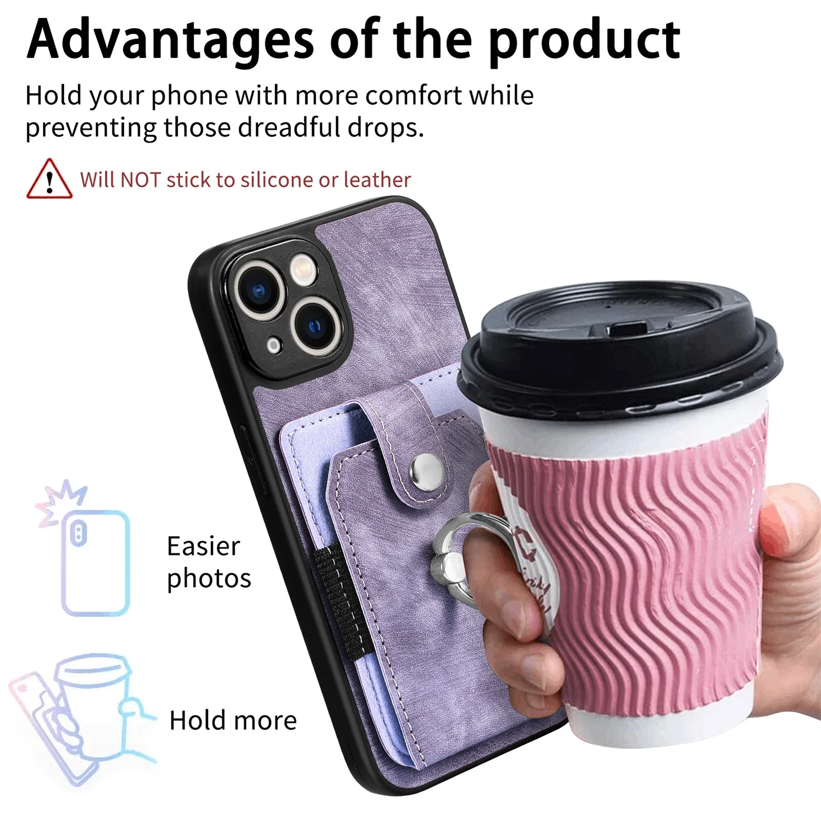 TIANYUE Cover per Nokia XR21, Magnetica Flip Wallet Case con Supporto