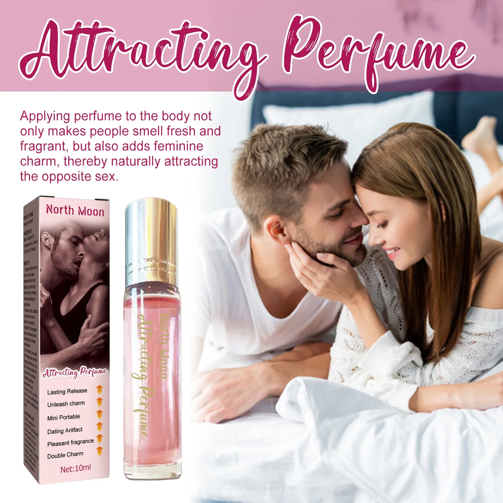Sex Pheromone perfume Essential oil Attract Man Women Long Lasting Oil Pheromone Essential Oil
