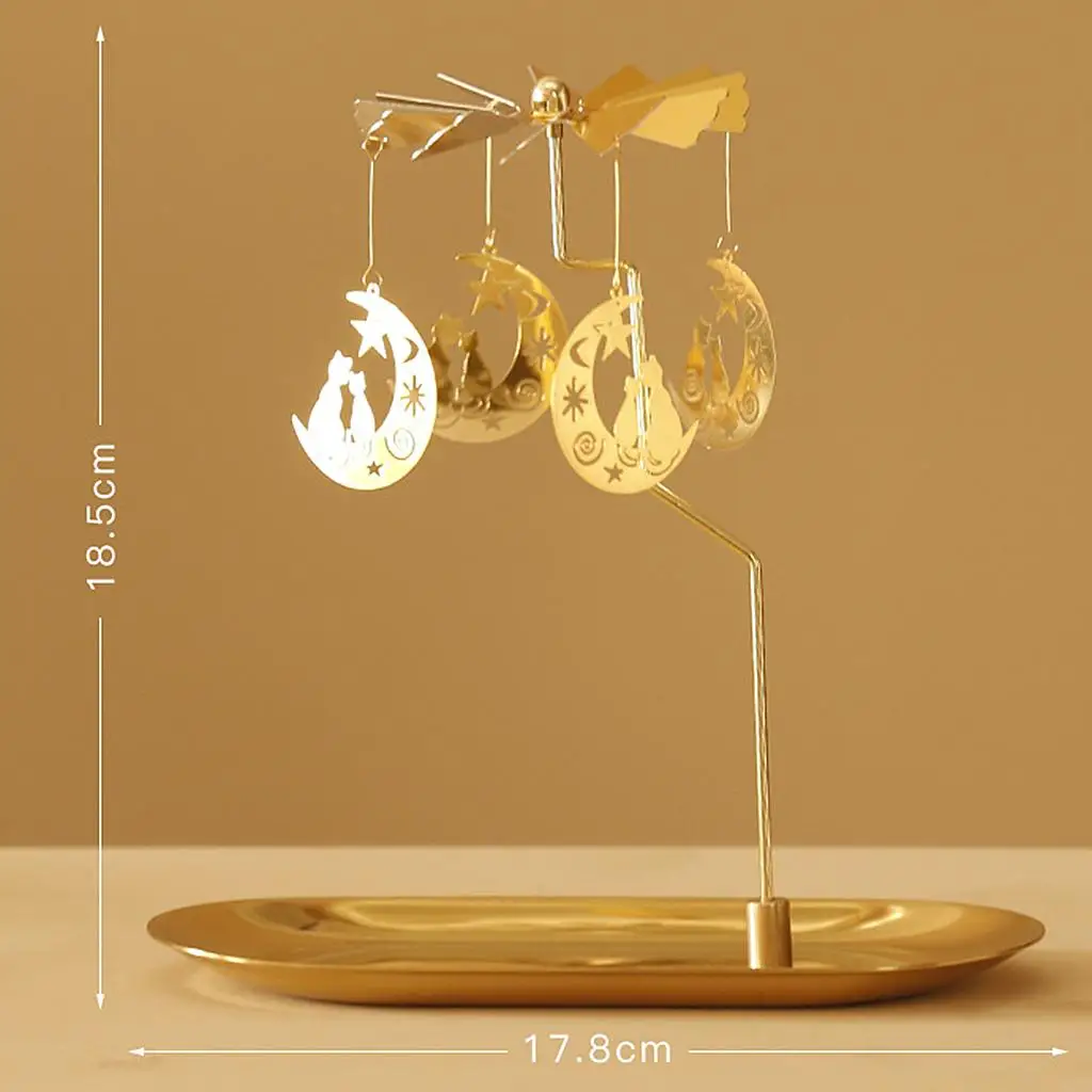 Description Picture 6 of itemWedding Votive Candle Accessories - Rotating Candlestick Day Gift