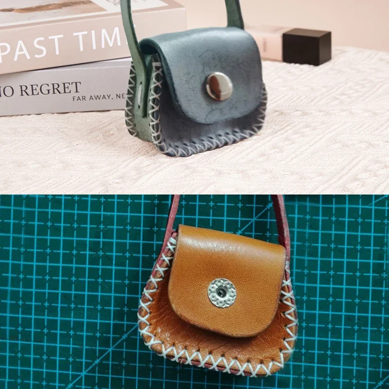 Mini Handbag Making Molds 4pcs/set Acrylic Templates DIY Leather Pattern Handmade Stencil Wallet Making Mold Accessories NUBECOM