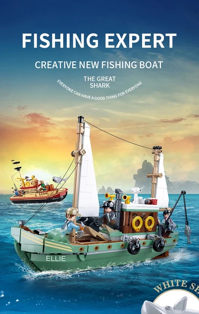 Fishing Boat Moc Lego Boat Dock LEGO Dexter Slice Of Life Boat