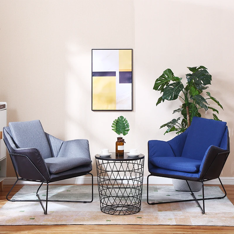 

White Back Support Living Room Chairs Bedroom Design Lazy Lounge Chair Nordic Modern Sillas Para Salon De Bellezs Home Furniture