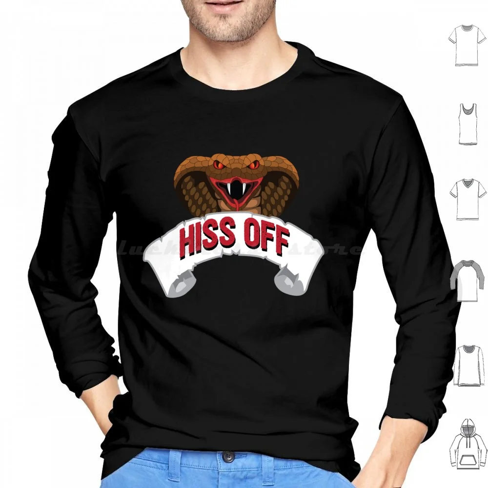 Hiss Off Funny Snake Hoodies Manica Lunga Snake Hiss Off Funny Hiss Car Venom Muscle Car