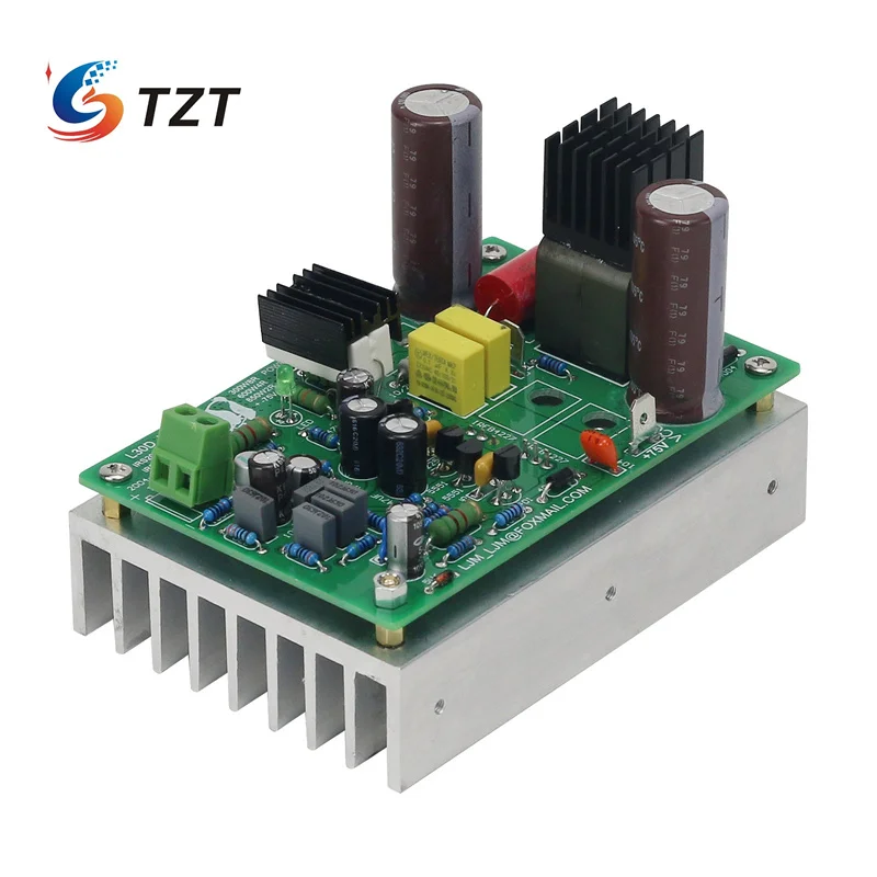 

TZT L30D/300-850W Single Channel Digital Finished Amplifier Board IRS2092 IRFB4227 IRAUDAMP9