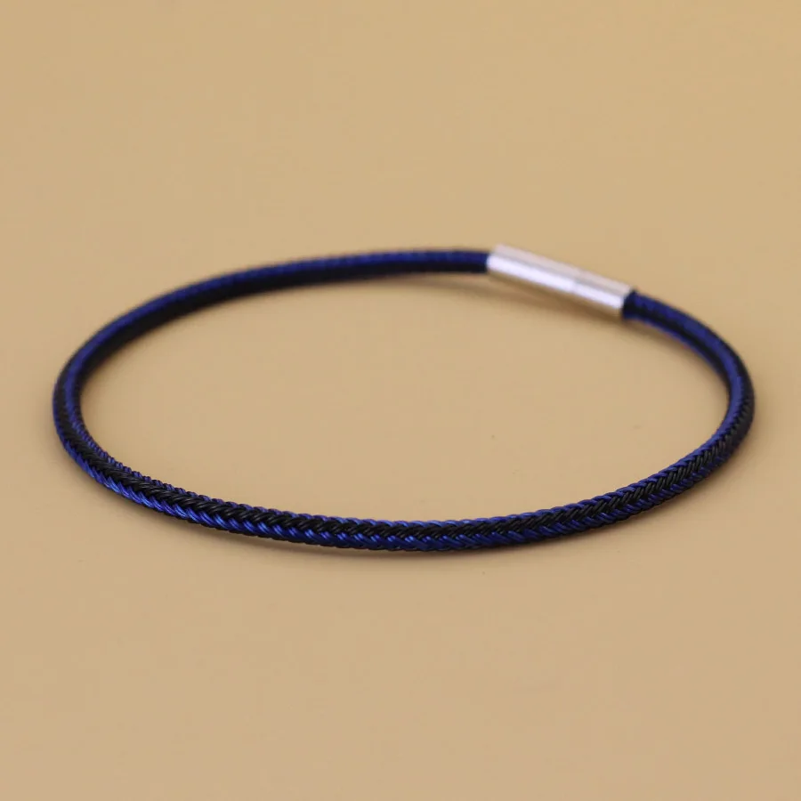 Stainless Steel Wire Bangle Bracelet for Men