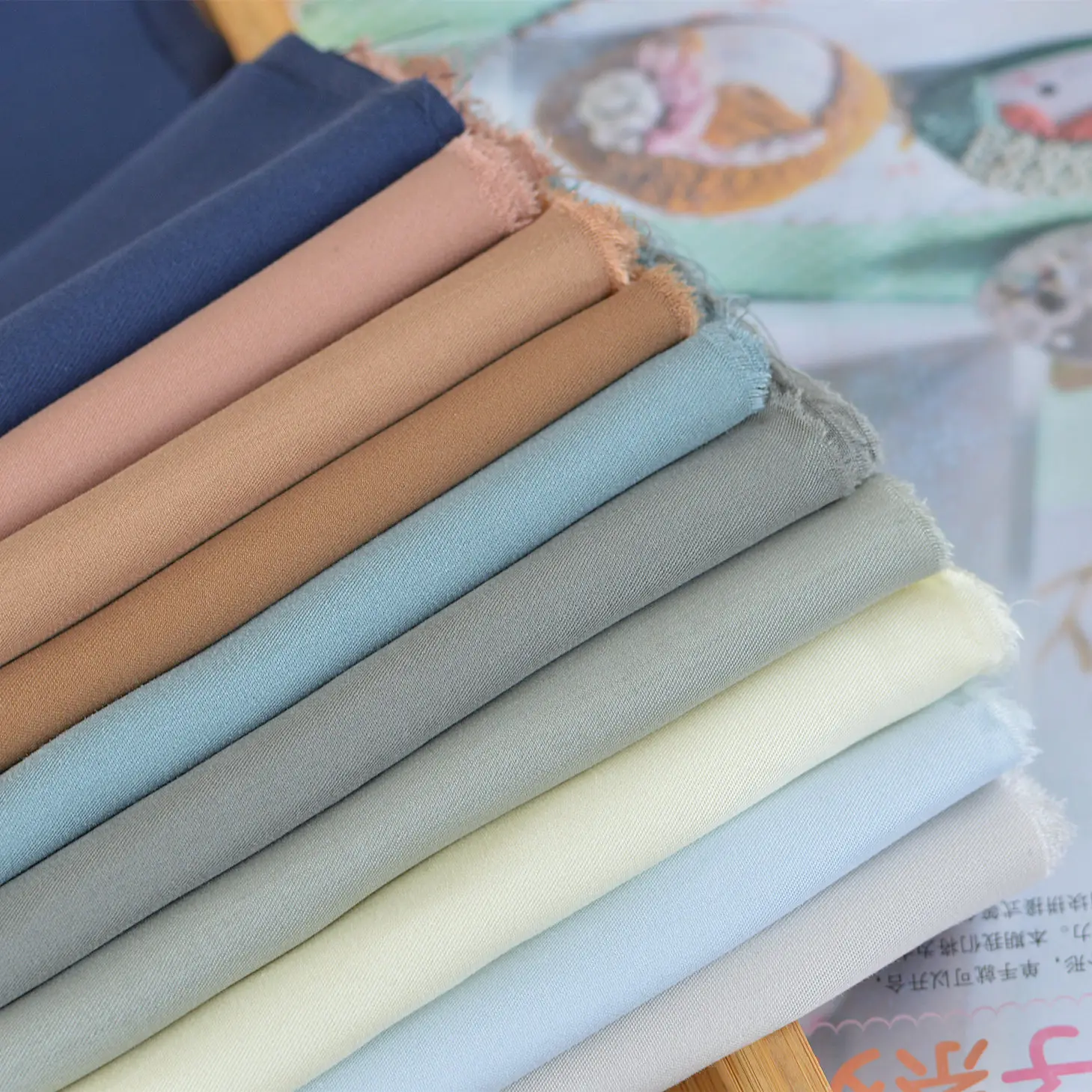 Washed Draping Twill Summer Handmade Diy Shirt Culottes Suit Fabric