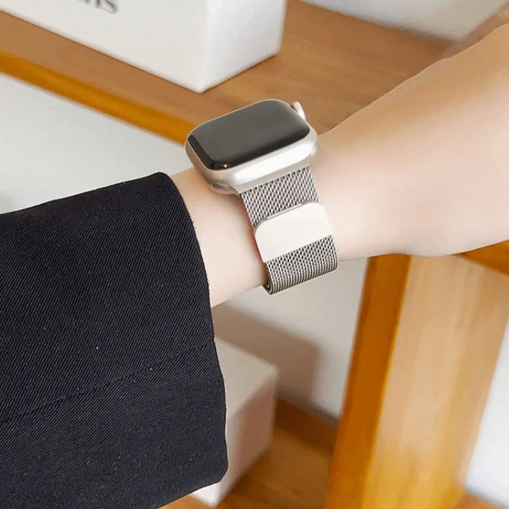 Elegant Milanese Loop Stainless Steel Watch Strap
