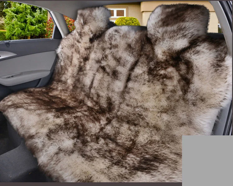 R3U Neue Verdickte Länge Plüsch Winter Warme Auto Sitzkissen Wolle Volle Umgeben Göttin_voghion.com