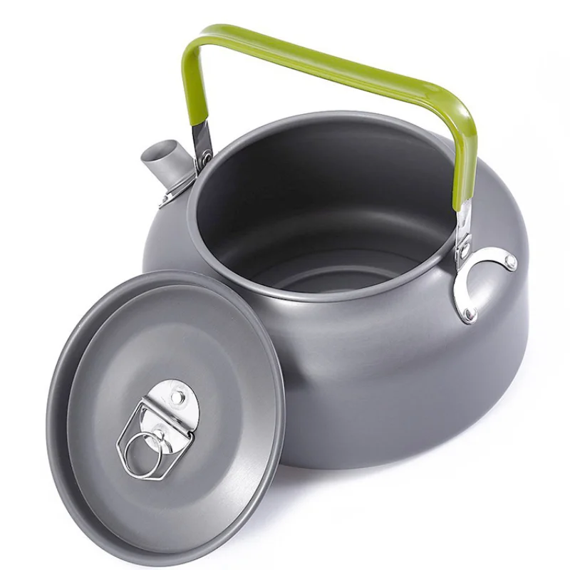 Ossayi Camping Cookware Stove Kettles Outdoor Lightweight Aluminum Teapot Coffee Pots