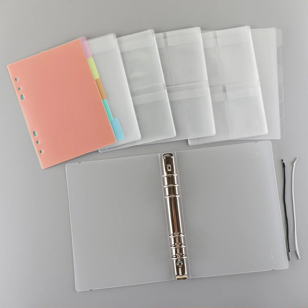 Die Storage Book Binder Stamp Storage Bags Album Collesction Sheets For Storaging Photos Organized Pockets