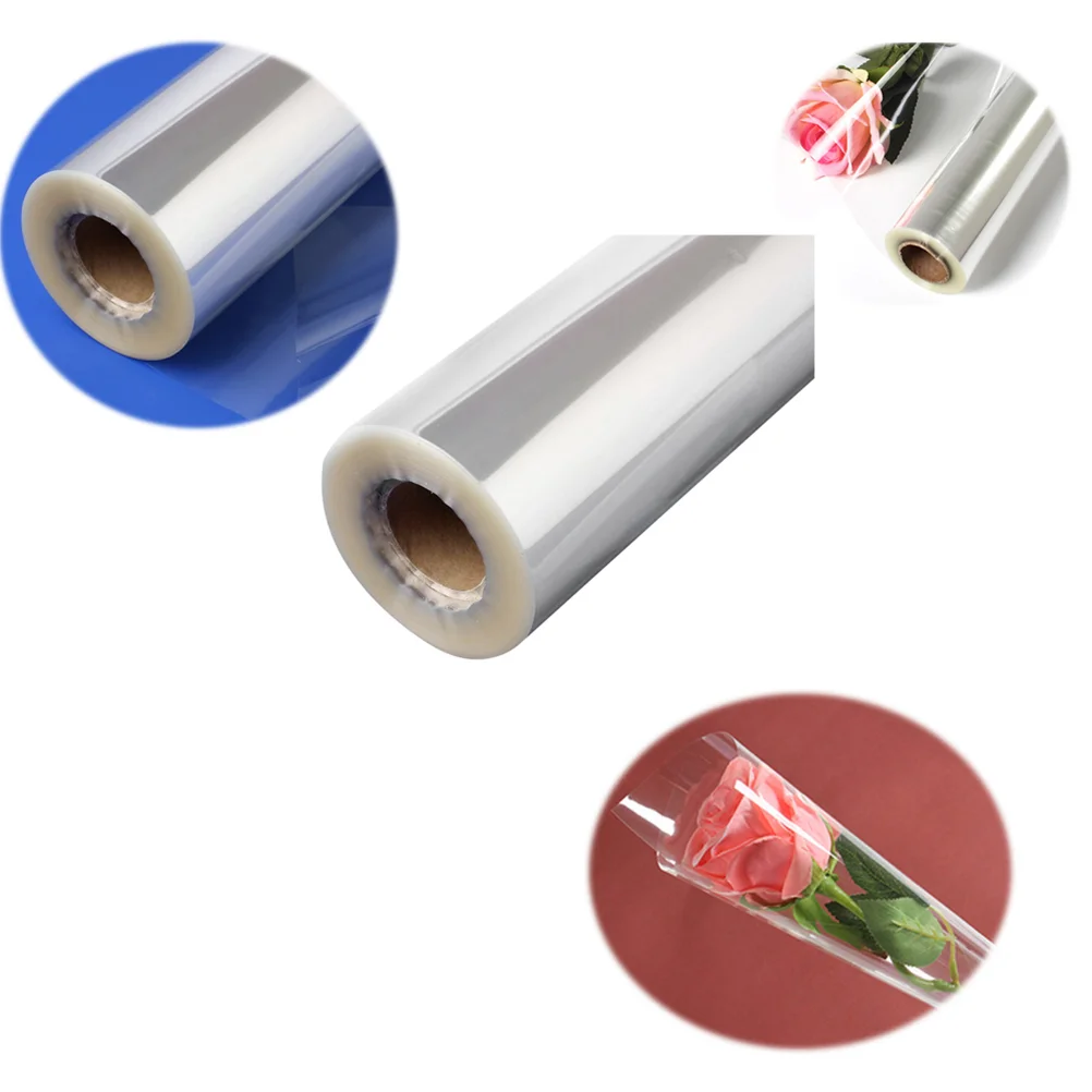 1 Roll Clear Cellophane Wraps for Gift Flower Bouquet Baskets Wrapping and Crafts Supplies