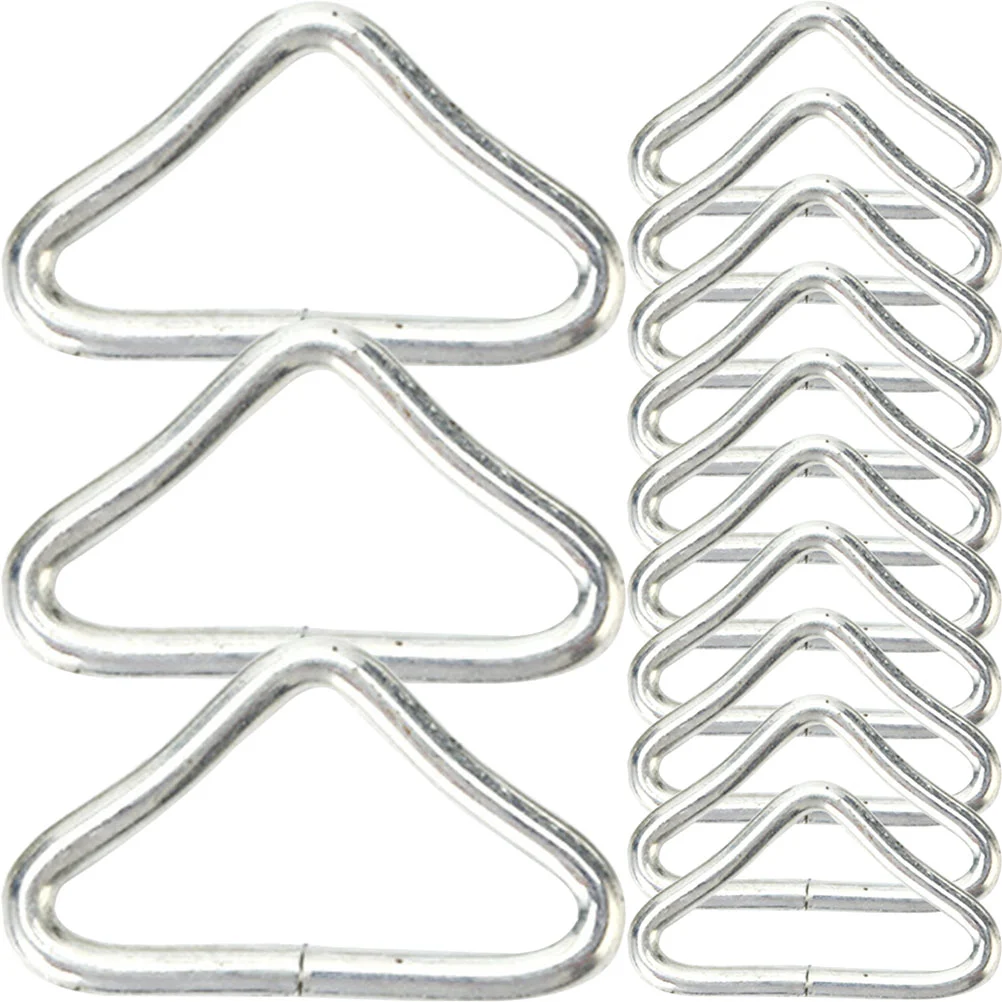 

Trampoline Triangle Buckle Tool Wear-Resistant Trampoline Parts Metal Trampoline Buckles Professional Triangle Buckles