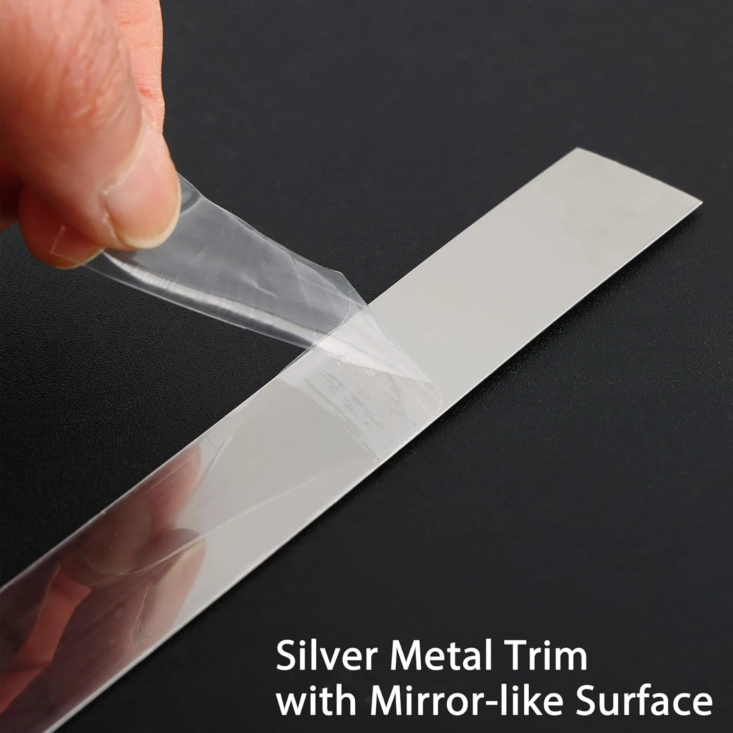 1pc 5mX1cm/1.5cm Flat Background Wall Ceiling Edge Strip Stickers Living Room Decorative Lines Furniture Stickers 3