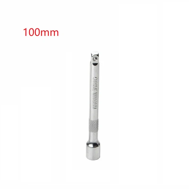 Extender Hand Extension Bar Replacement Rustproof Socket Tools 1/4 Drive 50/100/150mm Accessories Extension Rod Small Square Rod 2