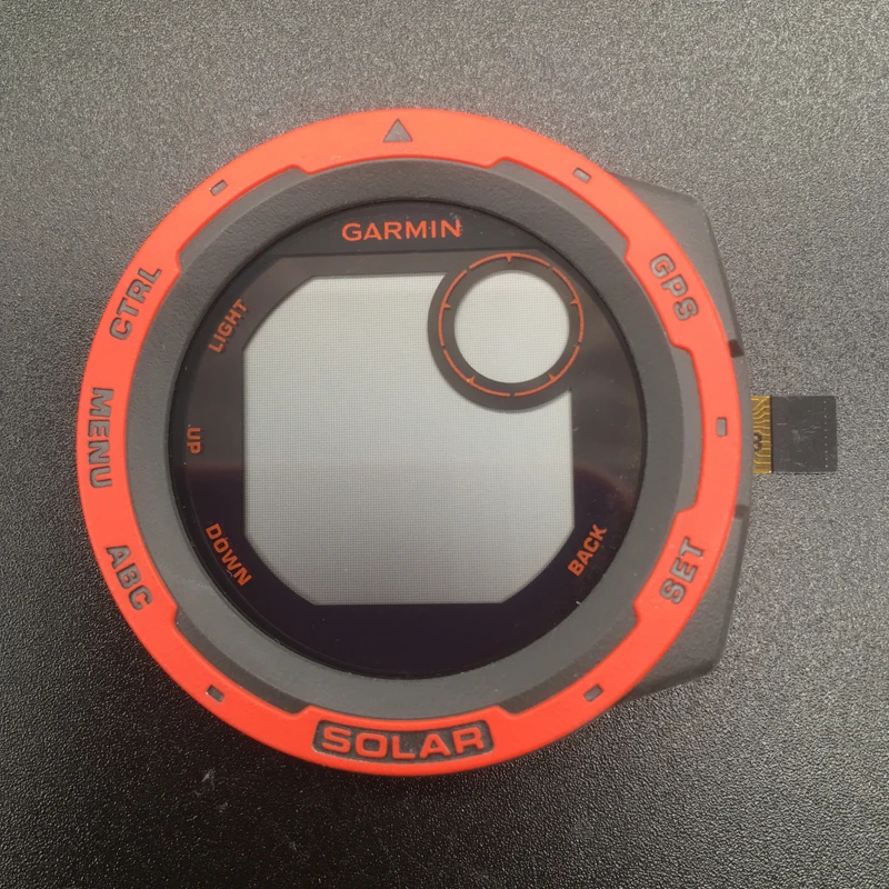 Garmin Instinct 솔라 GPS 스마트 워치 패널 부품 디스플레이 화면, Garmin Instinct 솔라 수리 교체용 오리지널 화면