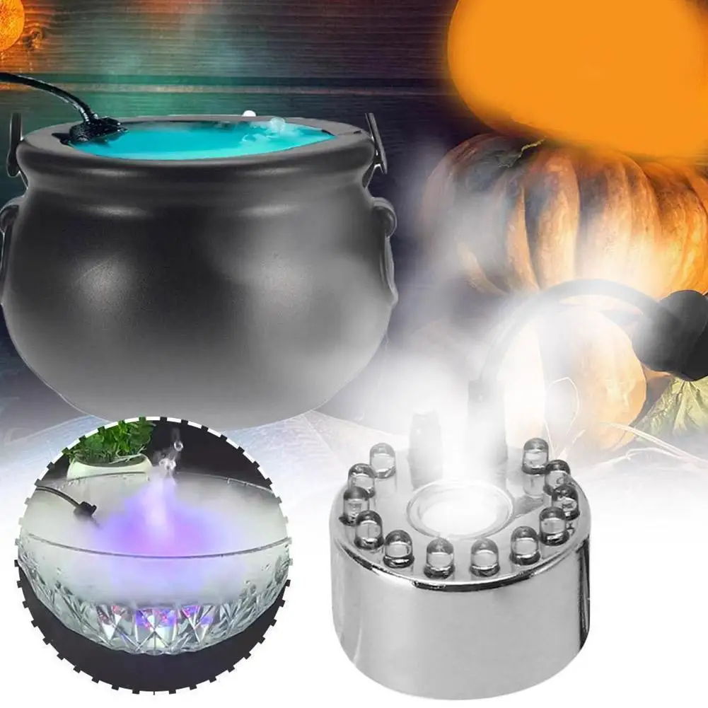 

1 Pcs Feng Shui Wheel Atomizer Landscape Fog Make Fountain Pond Fog Machine Atomizer For Halloween Christmas Party Decorati R8O3