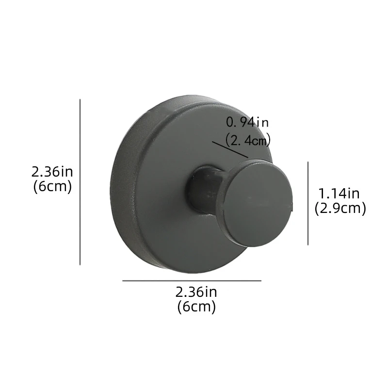 Waterproof Stainless Steel Suction Cup Wall Hooks: Reusable, Punch-Free
