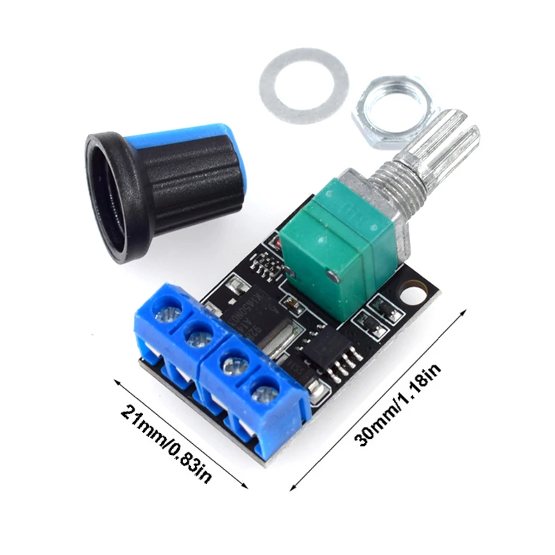 DC Motor Speed Controller 5V 12V 10A Voltage Regulator PWM Stepless Speed Regulator LED Dimmer Power Controller