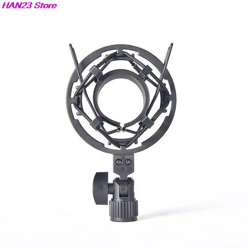 Microphone Shock Mount Locking Knob Reduce Noise Broadcast Clip Studio Recording Mic Holder Spider Condenser microphone shock mount