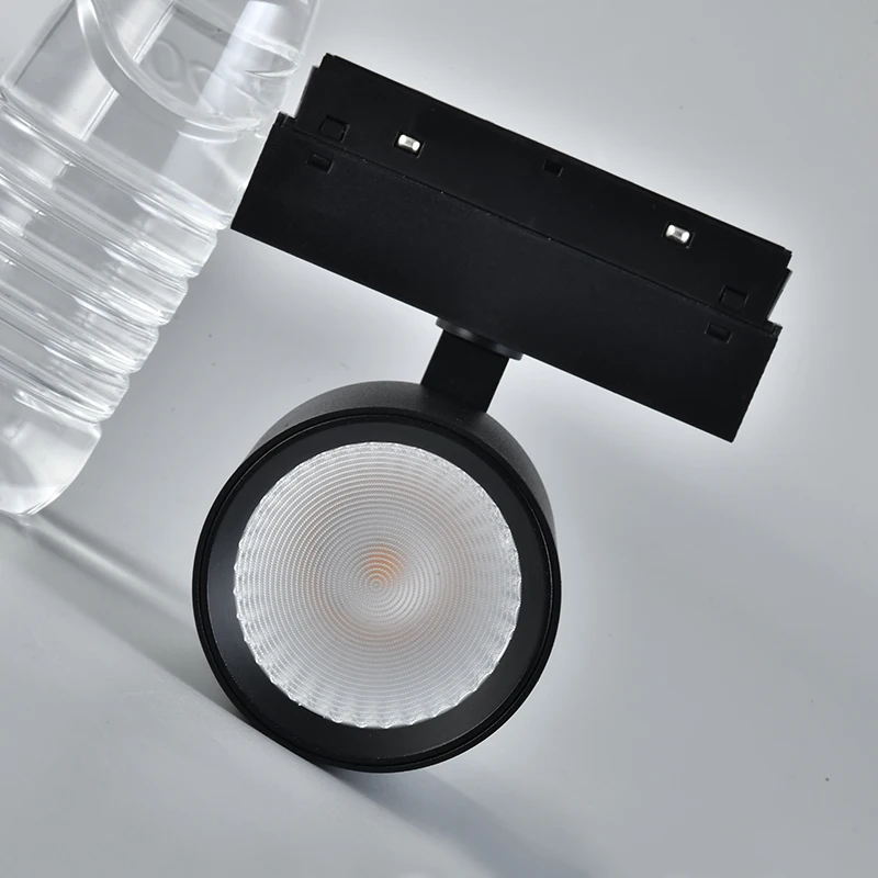 스마트 LED 마그네틱 트랙 라이트, 마그네틱 스포트라이트, DALI Tuya Zigbee 자석 레일 조명 시스템, 디밍 가능, 48V, 10W, 20W, 30W