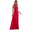 Sexy Fashion BandageLong Dresses Women Girl Summer Boho Female Red Long Dresses Fashion Multi Rope Bandage Drersses for Party 2