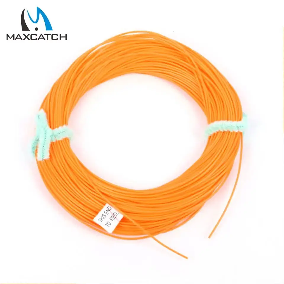 Maximumcatch 0.7mm 0.9mm Running Line Shooting Line Orange Or Yellow Fly Fishing